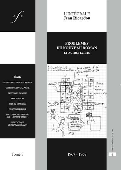 Couverture - Problèmes du Nouveau Roman 1967 - 1968